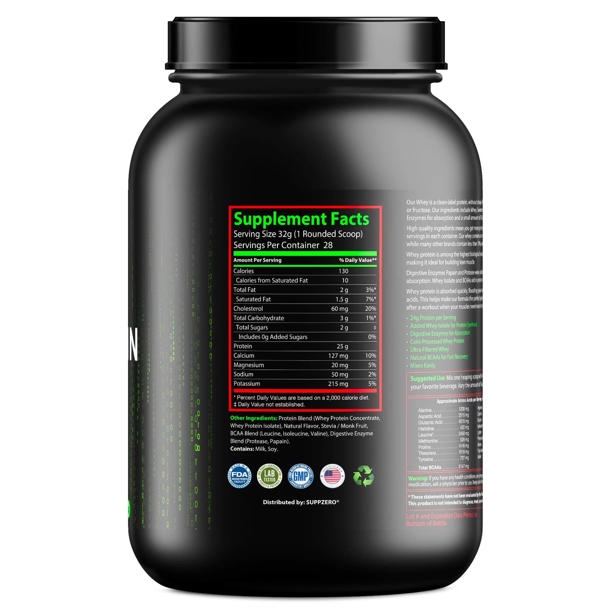 Whey Protein - Premium Blend (Vanilla Milkshake)