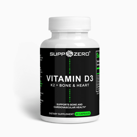 Vitamin D3 + K2 Bone & Heart Support NEW