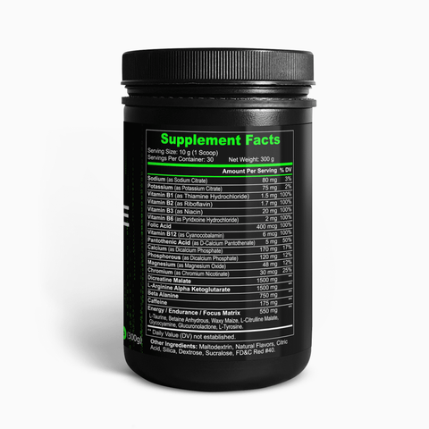 WARZONE PRE-WORKOUT BOOSTER / JEROME PINA EDITION NEW