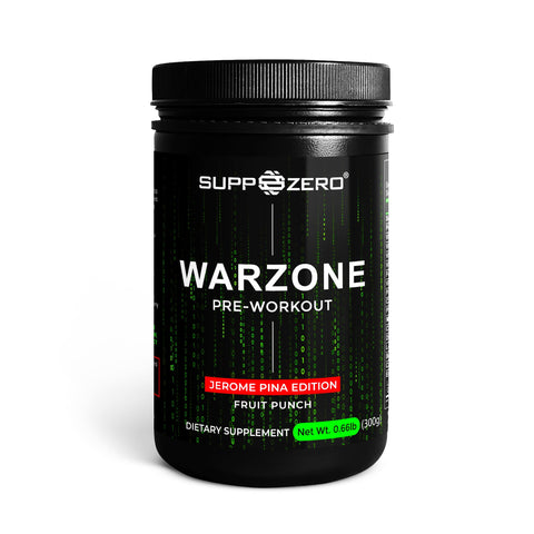 WARZONE PRE-WORKOUT BOOSTER / JEROME PINA EDITION NEW